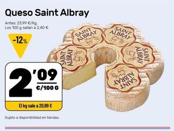 AhorraMas Queso saint albray oferta