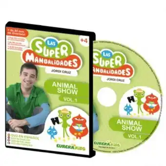 EurekaKids Dvd super manualidades jordi cruz vol.1 - animal show oferta
