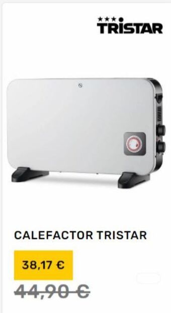 Ideal Bricolaje Calefactor tristar oferta