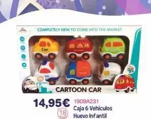 Panre Ee o completely new to come into the market cartoon car 14,95€ 1909a231 18 caja 6 vehiculos huevo infantil oferta
