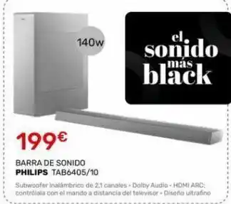 Cenor Barra de sonido philips oferta