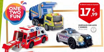 Alcampo Vehículos de juguete one two fun oferta
