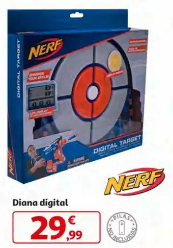 Alcampo Diana electrónica nerf oferta