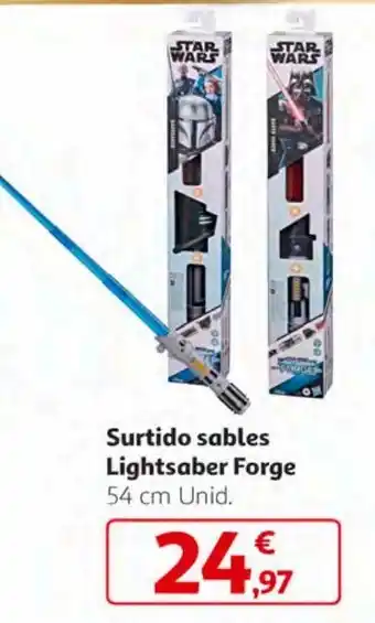 Alcampo Sable electrónico star wars oferta