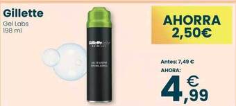 Clarel Gillette gel labs oferta