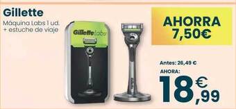 Clarel Gillette máquina labs 1 + estuche de viaje oferta