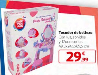 Alcampo Tocador one two fun oferta