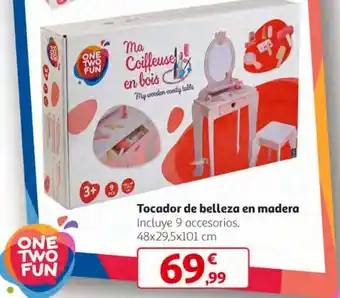 Alcampo Tocador one two fun oferta