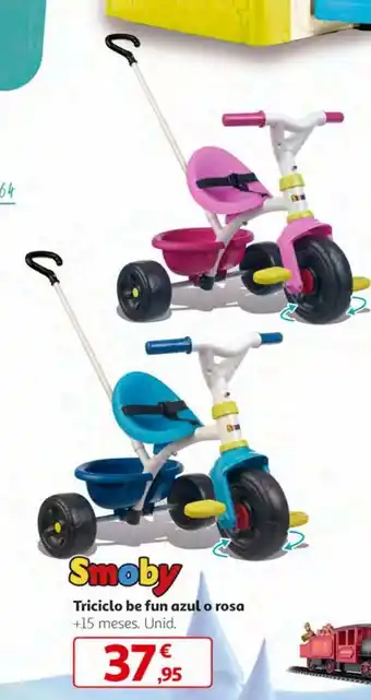 Alcampo Triciclo smoby oferta