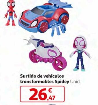 Alcampo Vehículos de juguete spiderman oferta