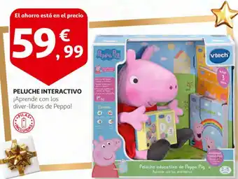 Alcampo Peluche vtech oferta