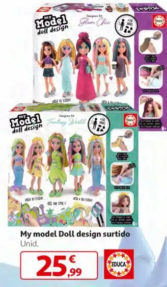Alcampo Muñecas educa oferta