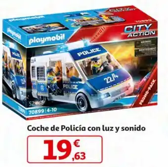 Alcampo Coche de policía playmobil oferta