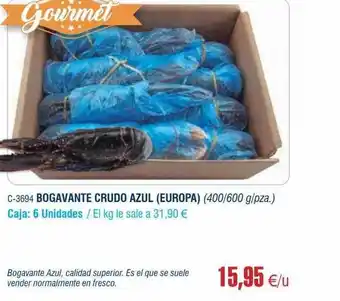 Abordo Bogavante crudo azul europa oferta