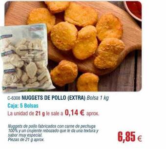 Abordo Nuggets de pollo (extra) oferta