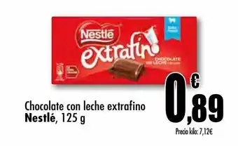 Unide Supermercados Chocolate con leche extrafino nestle oferta
