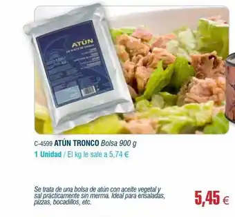 Abordo Atún tronco oferta