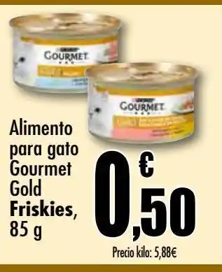 Unide Supermercados Alimento para gato gourmet gold friskies oferta