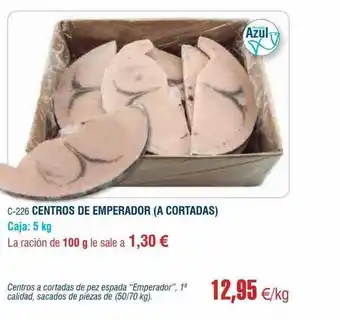 Abordo Centros de emperador oferta