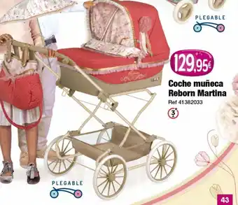 Coche plegable reborn martina*