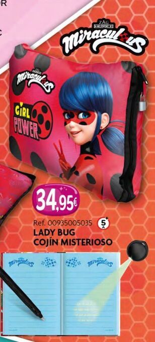 Centroxogo Lady bug cojin misterioso oferta