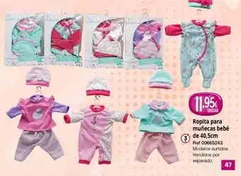Centroxogo Ropita para muñeca bebe 40cm oferta