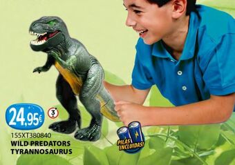 Wild predators tyrannosaurus