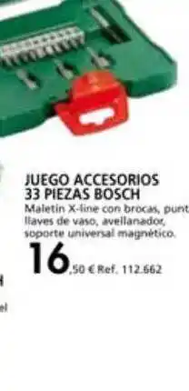 Coferdroza Juego accesorios 33 piezas bosch oferta
