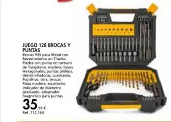 Coferdroza Juego 128 brocas y puntas oferta