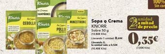 Gadis Sopa o crema knorr oferta