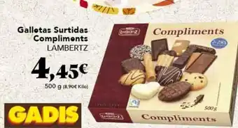 Gadis Galletas surtidas lambertz oferta