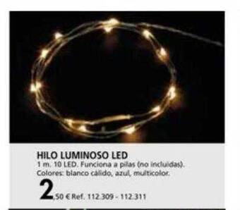 Coferdroza Hilo luminoso led oferta