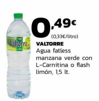Supermercados Lupa Valtorre Agua fatless oferta