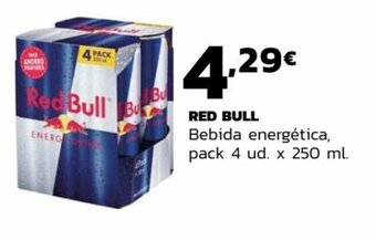 Supermercados Lupa Red Bull Bebida energética oferta