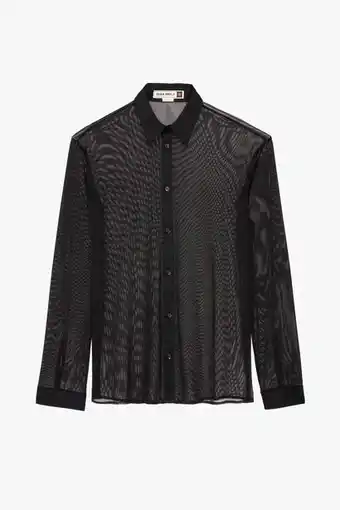 ZARA Camisa semitransparente limited edition oferta
