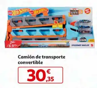 Alcampo Camión de juguete hot wheels oferta