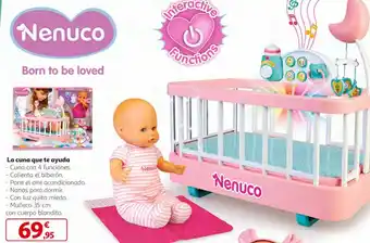 Alcampo Cuna para muñeca nenuco oferta