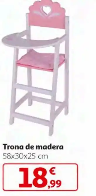 Alcampo Trona de muñeca oferta