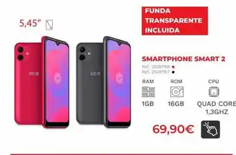 Computer Store 5,45" spcⓒ spc funda transparente incluida smartphone smart 2 ref.: 2508116r ref: 2508116t ram 000-000 000 000 wa oferta