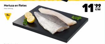 AhorraMas Filetes de merluza oferta