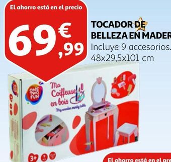 Alcampo Juguetes one two fun oferta