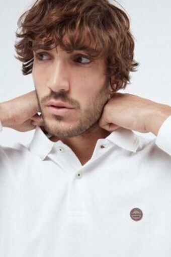 Fifty Factory Polo piqué manga larga. oferta