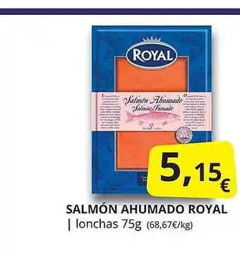 Supermercados MAS Salmón ahumado royal oferta