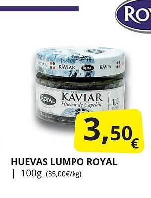 Supermercados MAS Huevas lumpo royal oferta