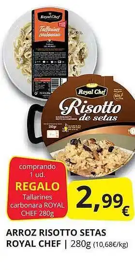 Supermercados MAS Arroz risotto setas royal chef oferta