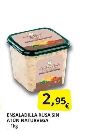 Supermercados MAS Ensaladilla rusa sin atún naturvega oferta
