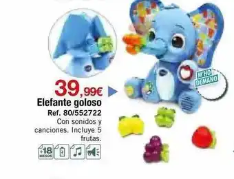 Elefante goloso