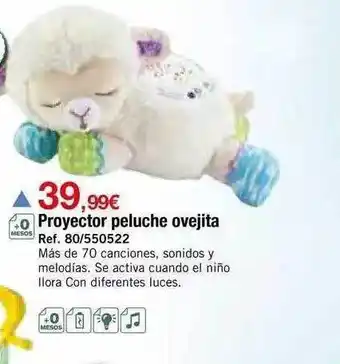 DRIM Proyector peluche ovejita oferta
