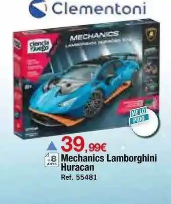DRIM Mechanics lamborghini huracan clementoni oferta