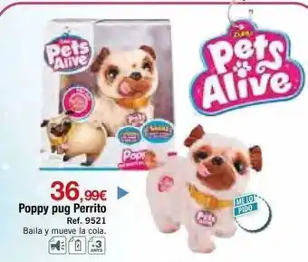 DRIM Poppy pug perrito pets alive oferta